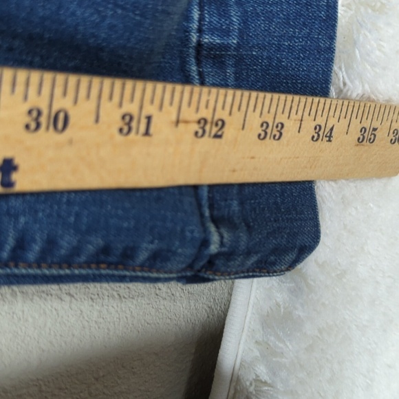 L'AGENCE Mid Rise Flare Jeans Womens 25 Blue Flare Jeans - Picture 5 of 12